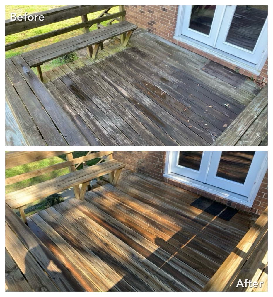 House siding cleaning