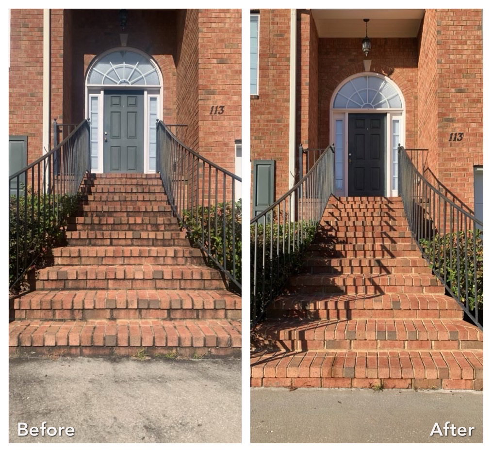 Walkway cleaning