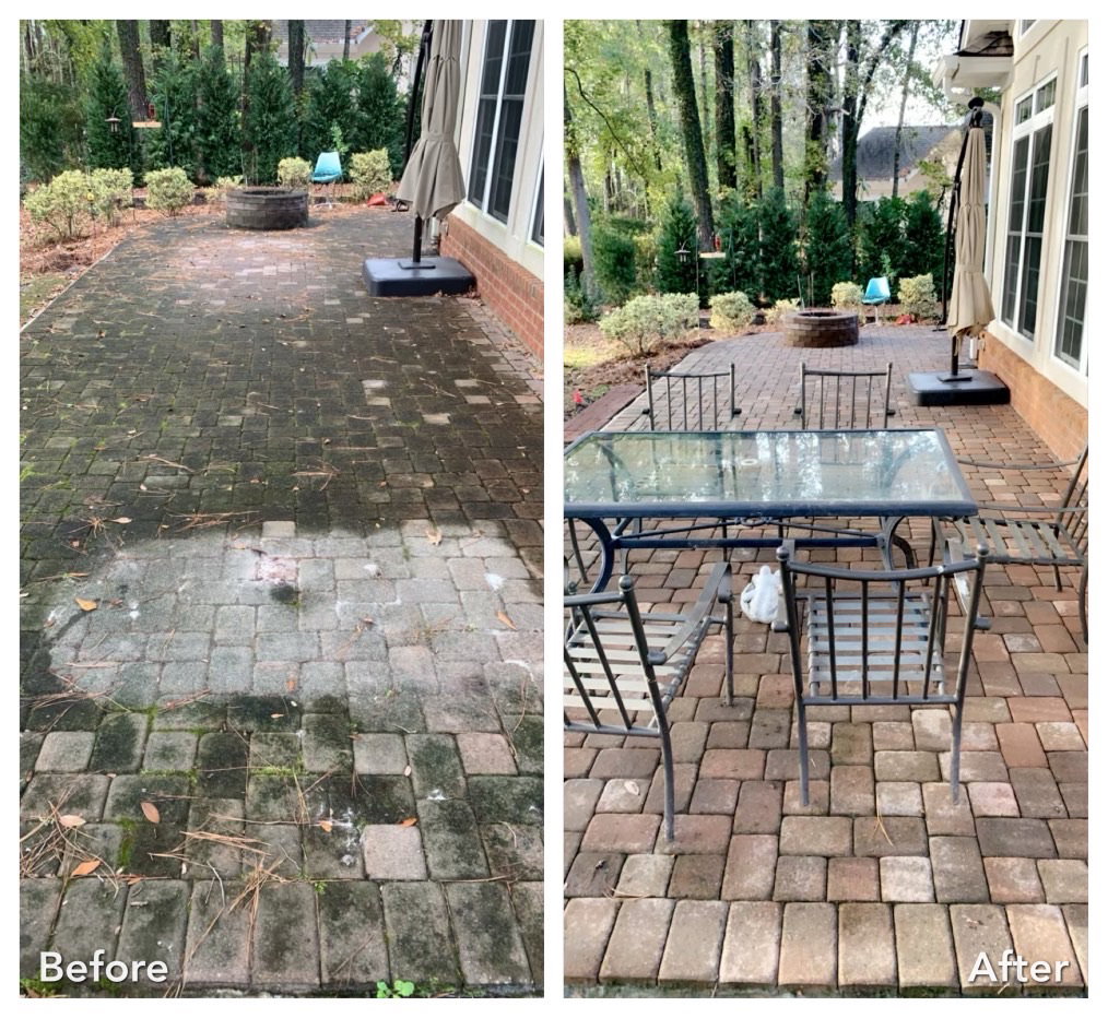 Patio cleaning