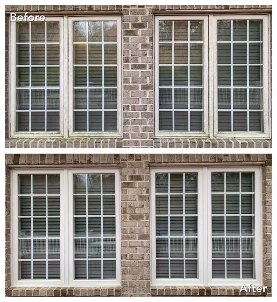 House siding washed