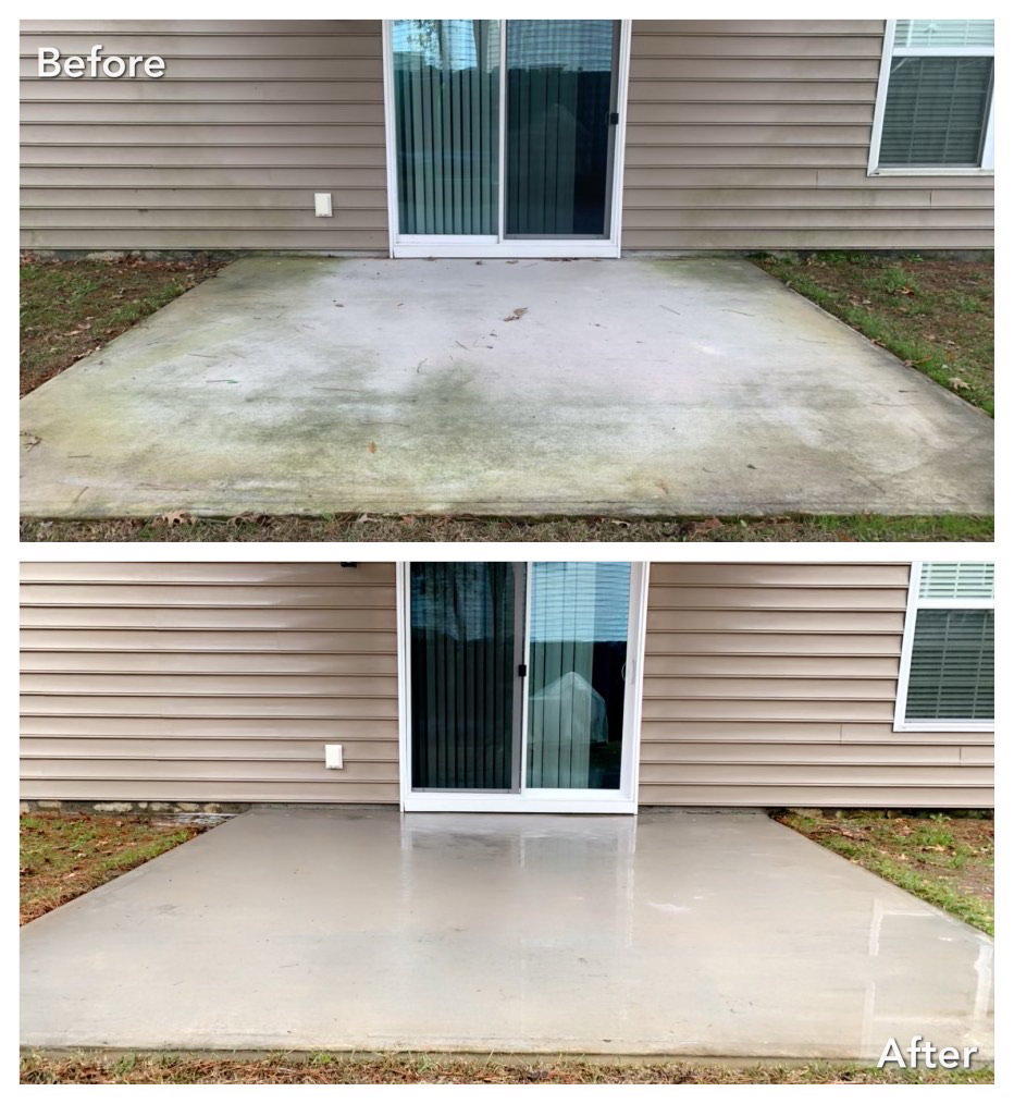 Driveway cleaned