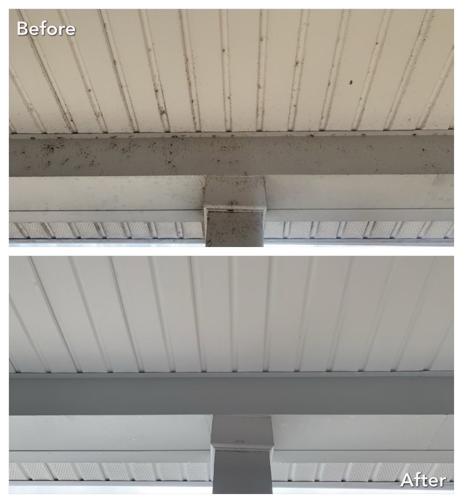 Concrete cleaning